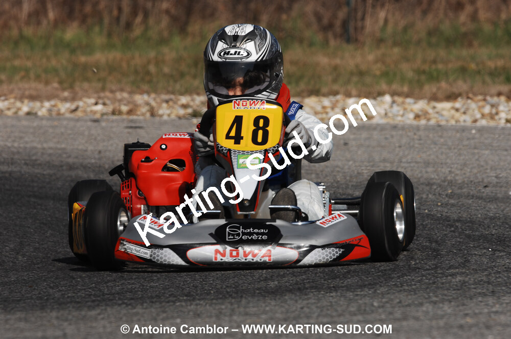 07/03/2010 : 1ère manche du Championnat du Sud 2010 à Lavelanet (photos Antoine Camblor) 2010 — karting