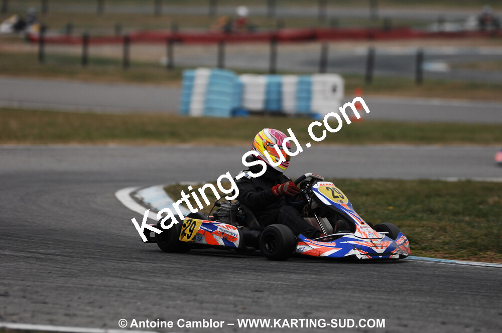 07/03/2010 : 1ère manche du Championnat du Sud 2010 à Lavelanet (photos Antoine Camblor) 2010 — karting
