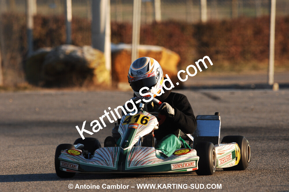 07/03/2010 : 1ère manche du Championnat du Sud 2010 à Lavelanet (photos Antoine Camblor) 2010 — karting