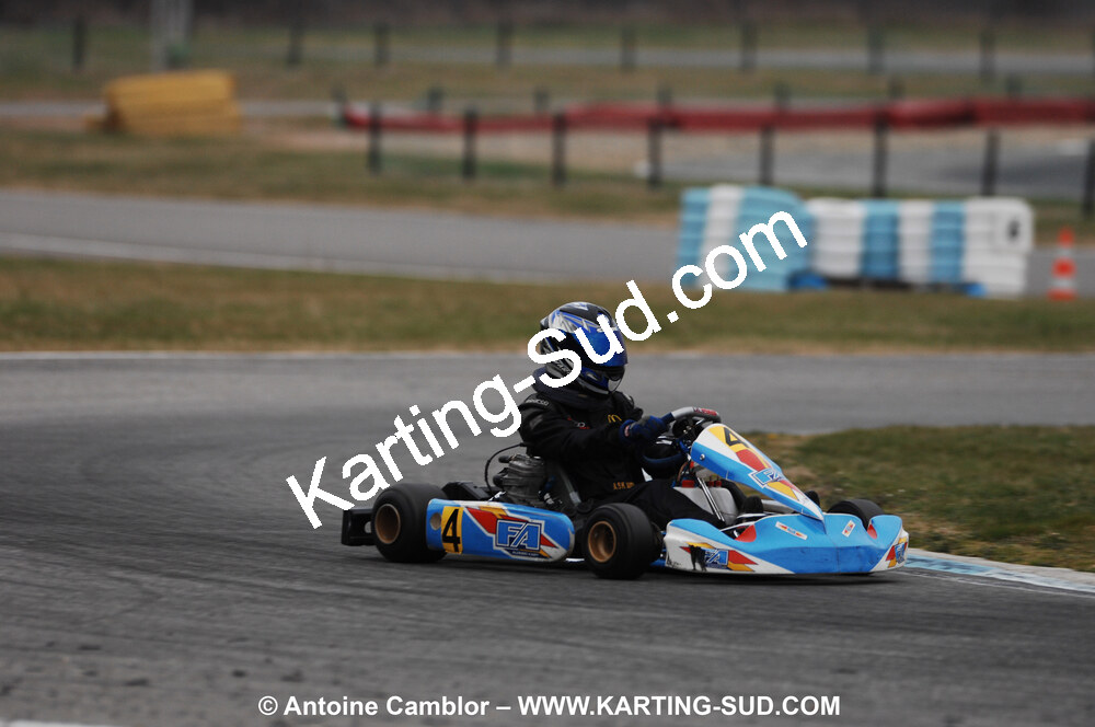 07/03/2010 : 1ère manche du Championnat du Sud 2010 à Lavelanet (photos Antoine Camblor) 2010 — karting