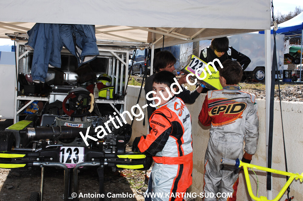 07/03/2010 : 1ère manche du Championnat du Sud 2010 à Lavelanet (photos Antoine Camblor) 2010 — karting