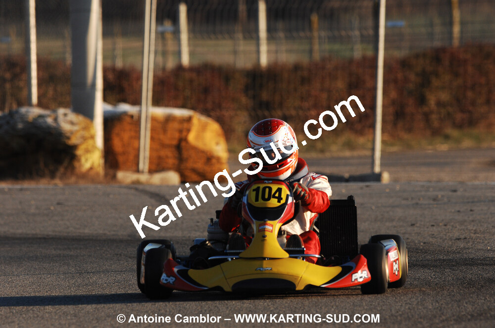 07/03/2010 : 1ère manche du Championnat du Sud 2010 à Lavelanet (photos Antoine Camblor) 2010 — karting