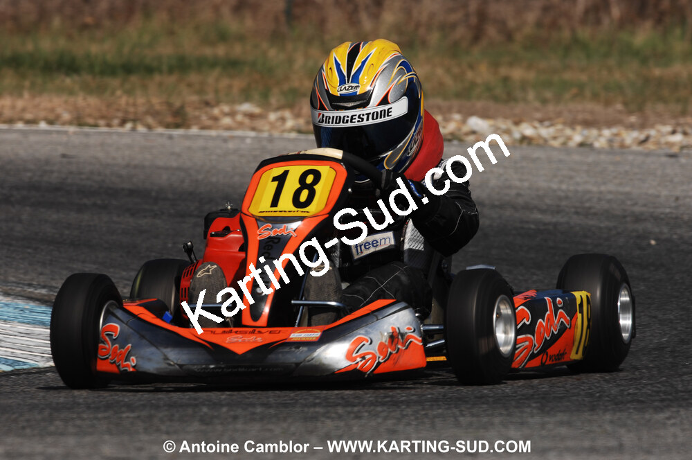 07/03/2010 : 1ère manche du Championnat du Sud 2010 à Lavelanet (photos Antoine Camblor) 2010 — karting