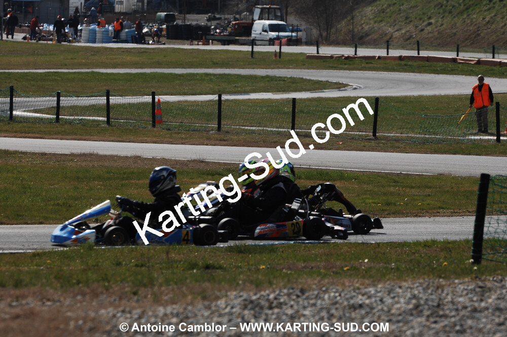 07/03/2010 : 1ère manche du Championnat du Sud 2010 à Lavelanet (photos Antoine Camblor) 2010 — karting