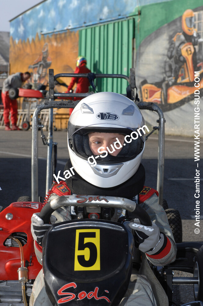 07/03/2010 : 1ère manche du Championnat du Sud 2010 à Lavelanet (photos Antoine Camblor) 2010 — karting