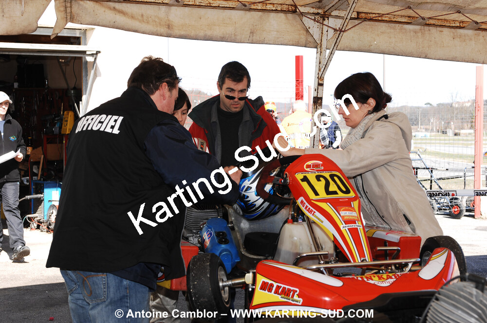 07/03/2010 : 1ère manche du Championnat du Sud 2010 à Lavelanet (photos Antoine Camblor) 2010 — karting