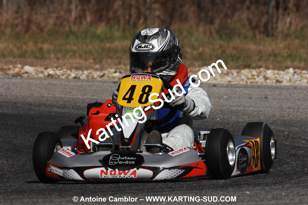 07/03/2010 : 1ère manche du Championnat du Sud 2010 à Lavelanet (photos Antoine Camblor) 2010 — karting
