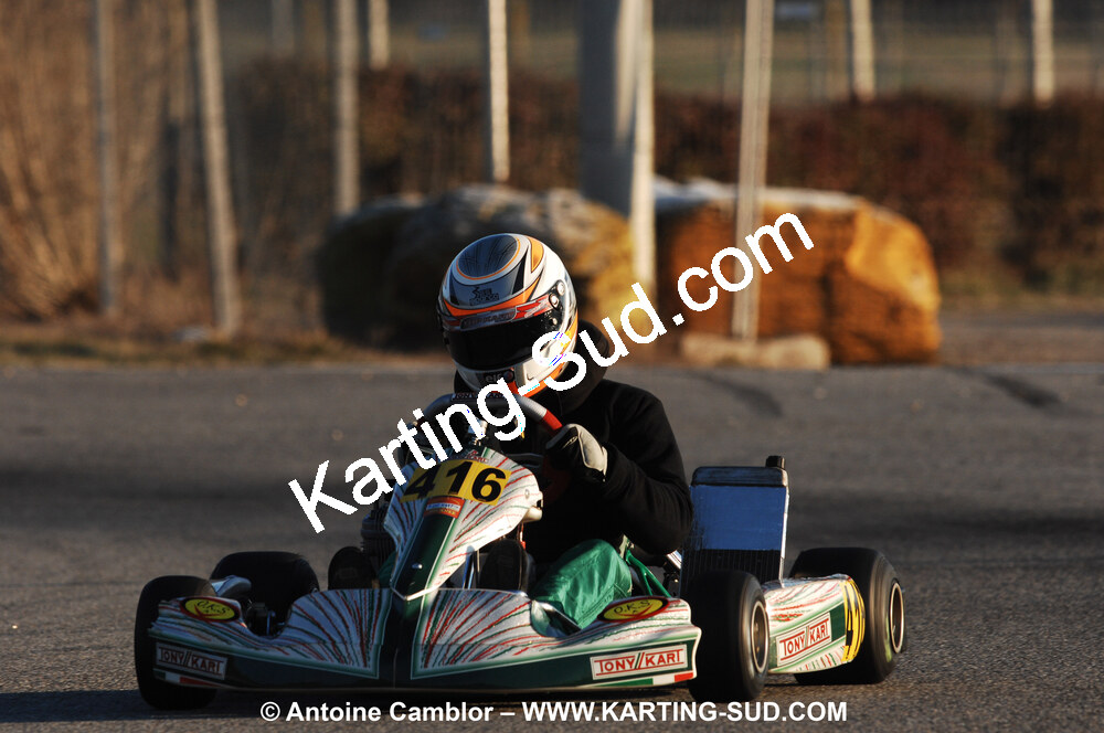 07/03/2010 : 1ère manche du Championnat du Sud 2010 à Lavelanet (photos Antoine Camblor) 2010 — karting