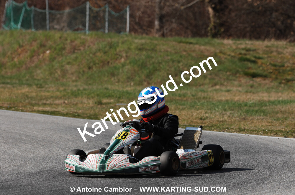 07/03/2010 : 1ère manche du Championnat du Sud 2010 à Lavelanet (photos Antoine Camblor) 2010 — karting