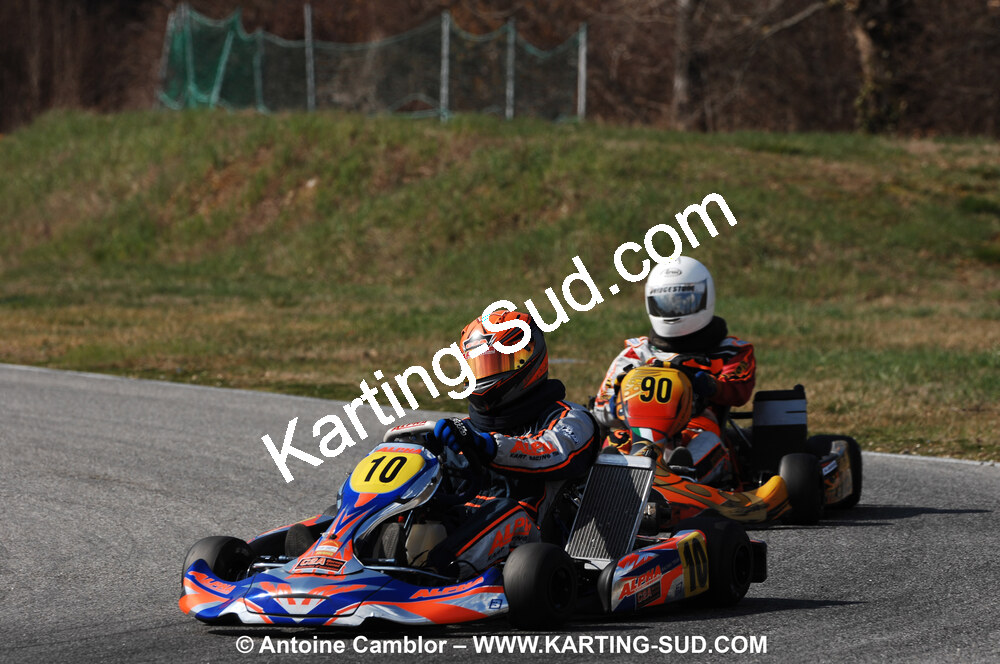 07/03/2010 : 1ère manche du Championnat du Sud 2010 à Lavelanet (photos Antoine Camblor) 2010 — karting