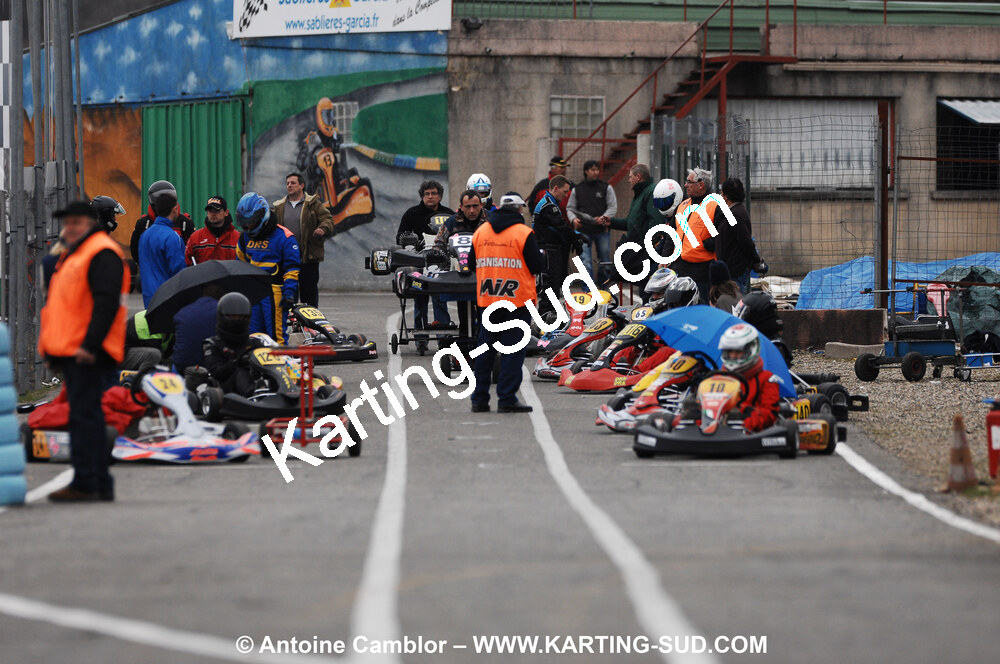 07/03/2010 : 1ère manche du Championnat du Sud 2010 à Lavelanet (photos Antoine Camblor) 2010 — karting