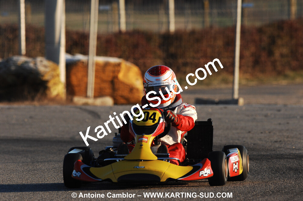 07/03/2010 : 1ère manche du Championnat du Sud 2010 à Lavelanet (photos Antoine Camblor) 2010 — karting