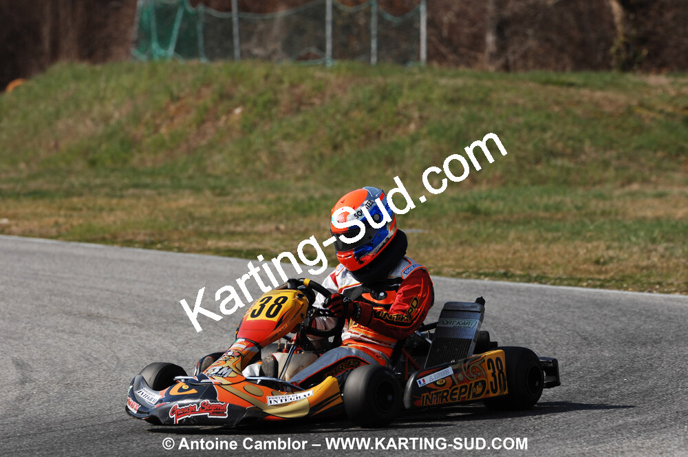 07/03/2010 : 1ère manche du Championnat du Sud 2010 à Lavelanet (photos Antoine Camblor) 2010 — karting