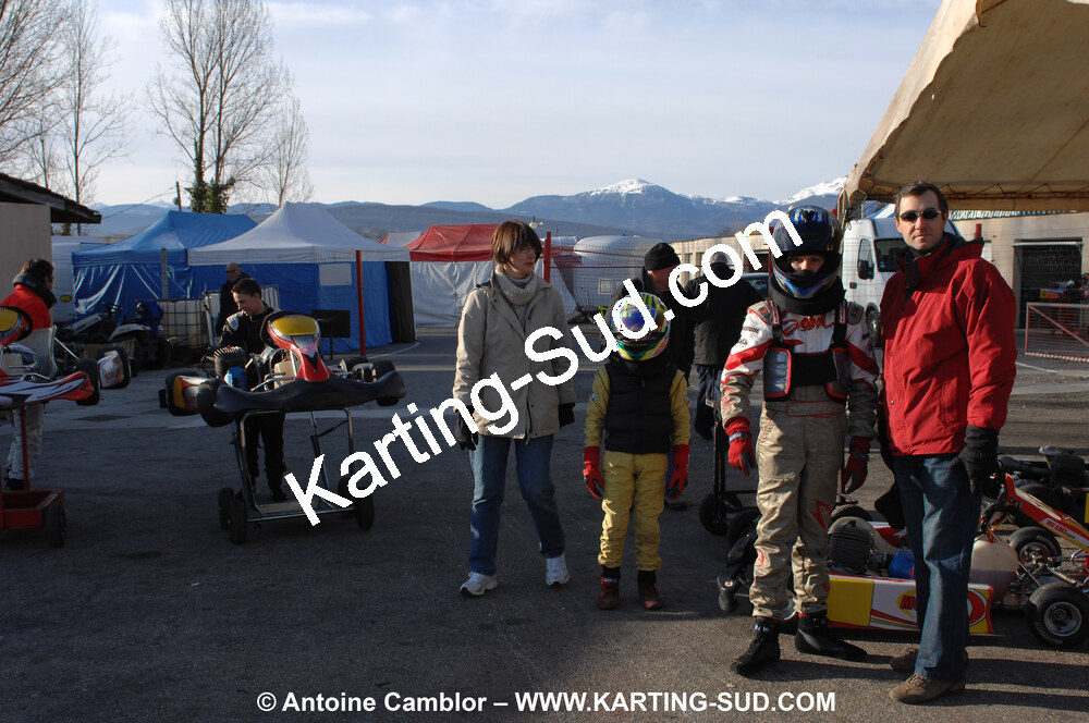07/03/2010 : 1ère manche du Championnat du Sud 2010 à Lavelanet (photos Antoine Camblor) 2010 — karting