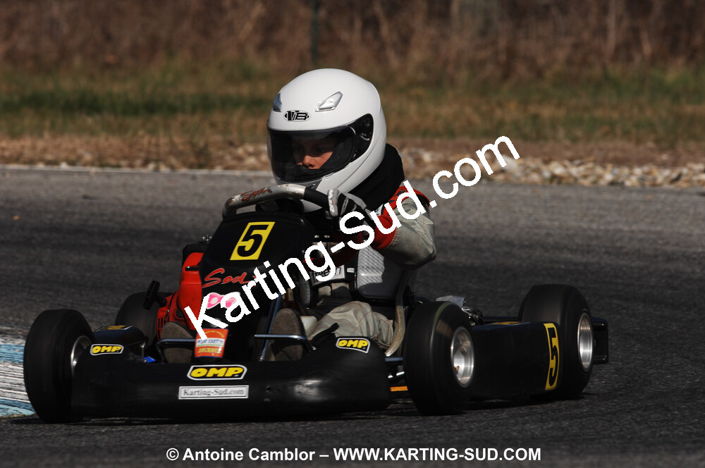 07/03/2010 : 1ère manche du Championnat du Sud 2010 à Lavelanet (photos Antoine Camblor) 2010 — karting