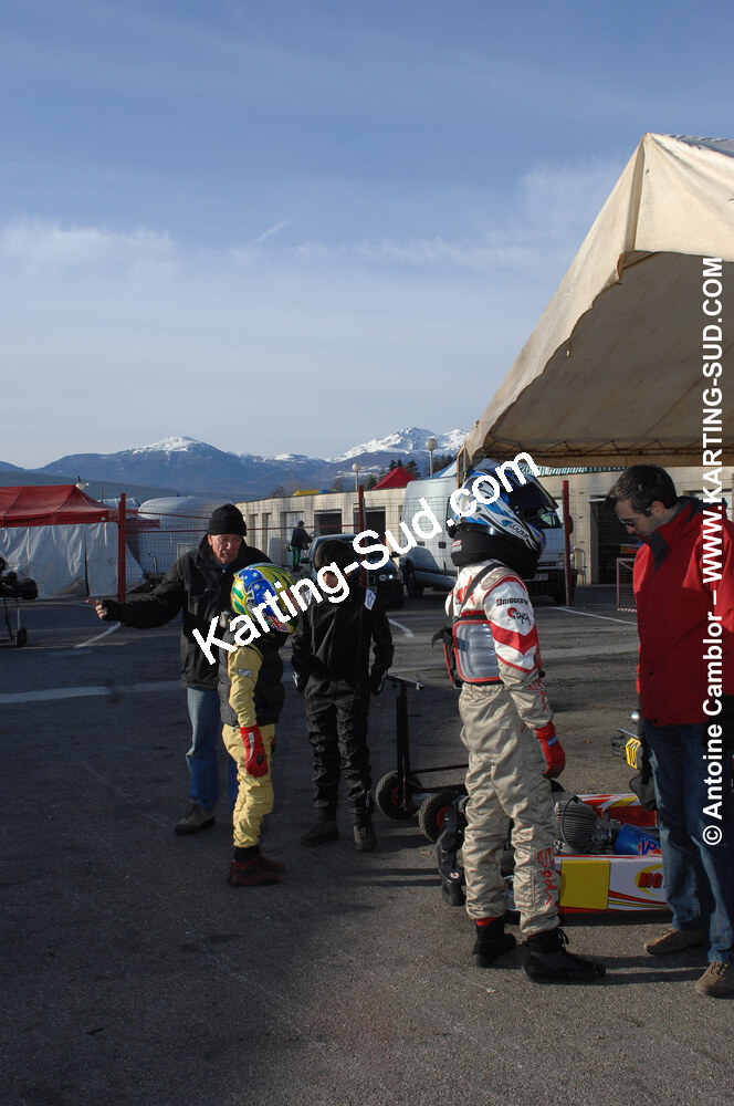 07/03/2010 : 1ère manche du Championnat du Sud 2010 à Lavelanet (photos Antoine Camblor) 2010 — karting