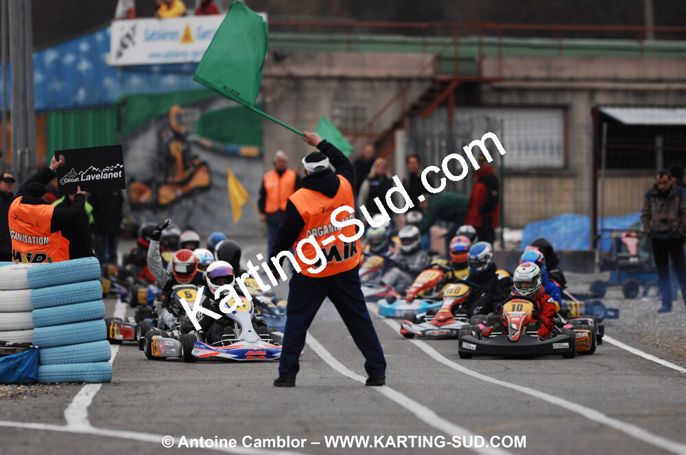 07/03/2010 : 1ère manche du Championnat du Sud 2010 à Lavelanet (photos Antoine Camblor) 2010 — karting