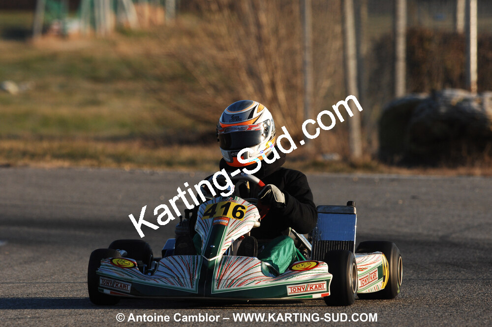 07/03/2010 : 1ère manche du Championnat du Sud 2010 à Lavelanet (photos Antoine Camblor) 2010 — karting