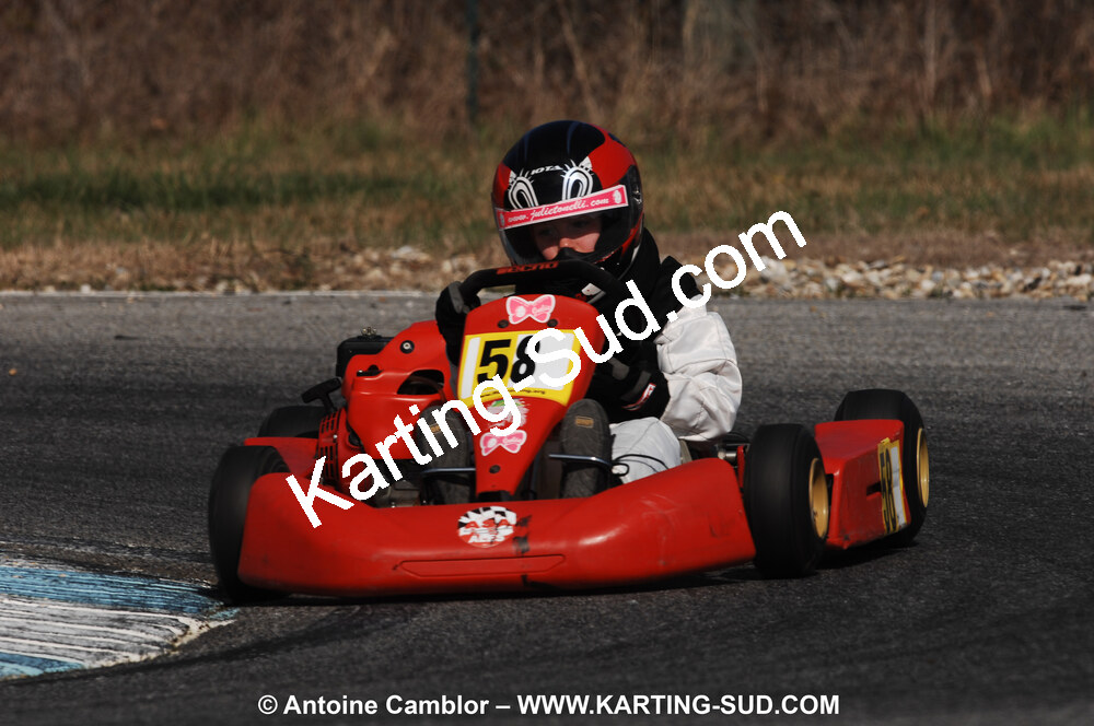 07/03/2010 : 1ère manche du Championnat du Sud 2010 à Lavelanet (photos Antoine Camblor) 2010 — karting