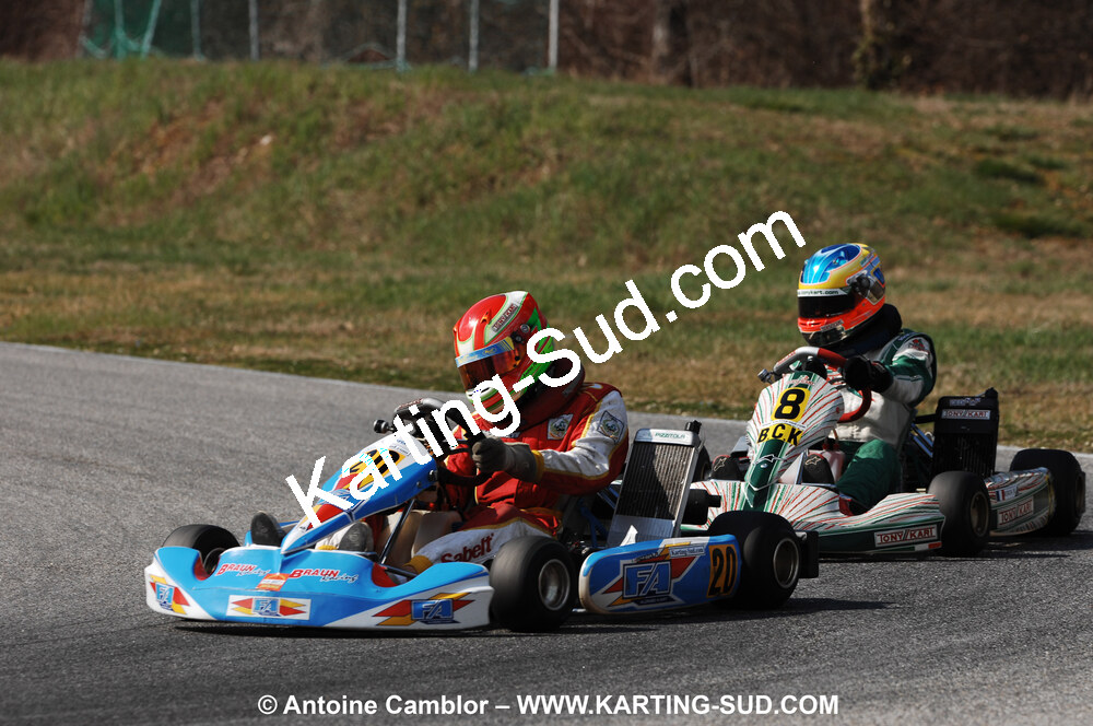 07/03/2010 : 1ère manche du Championnat du Sud 2010 à Lavelanet (photos Antoine Camblor) 2010 — karting