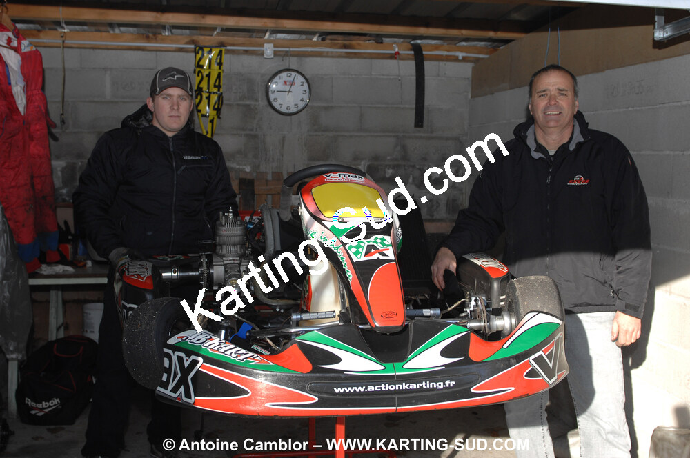07/03/2010 : 1ère manche du Championnat du Sud 2010 à Lavelanet (photos Antoine Camblor) 2010 — karting
