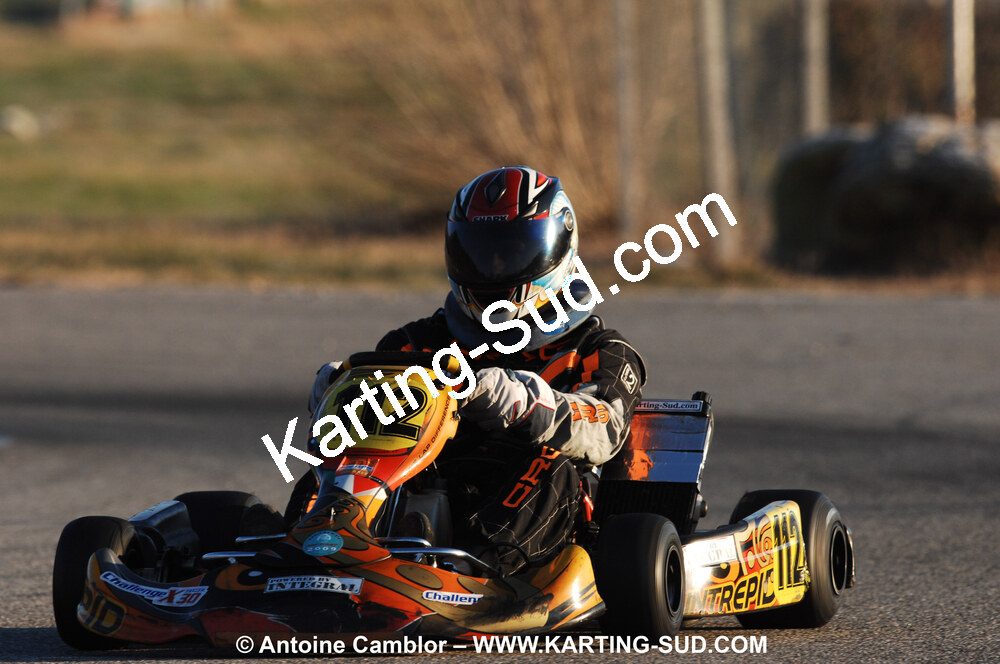07/03/2010 : 1ère manche du Championnat du Sud 2010 à Lavelanet (photos Antoine Camblor) 2010 — karting