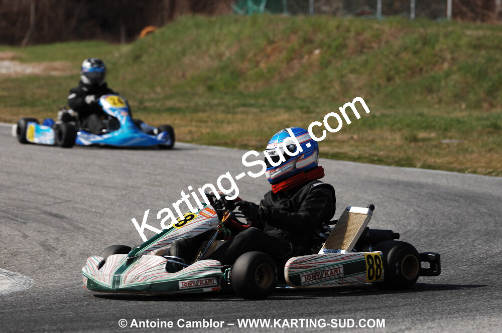07/03/2010 : 1ère manche du Championnat du Sud 2010 à Lavelanet (photos Antoine Camblor) 2010 — karting