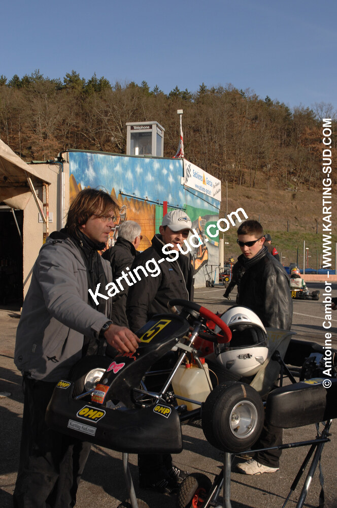 07/03/2010 : 1ère manche du Championnat du Sud 2010 à Lavelanet (photos Antoine Camblor) 2010 — karting