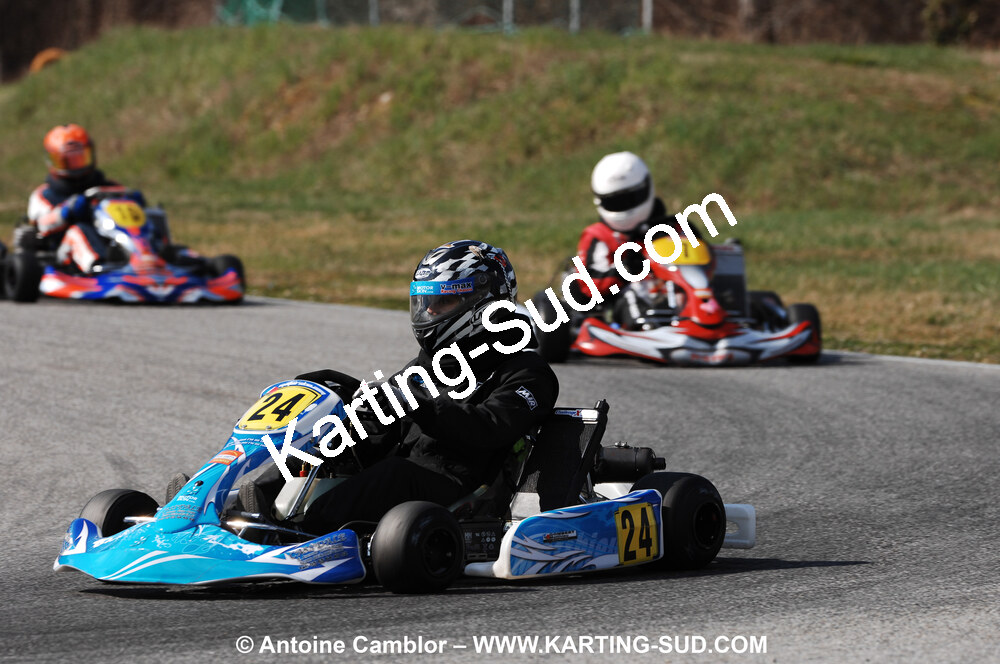 07/03/2010 : 1ère manche du Championnat du Sud 2010 à Lavelanet (photos Antoine Camblor) 2010 — karting