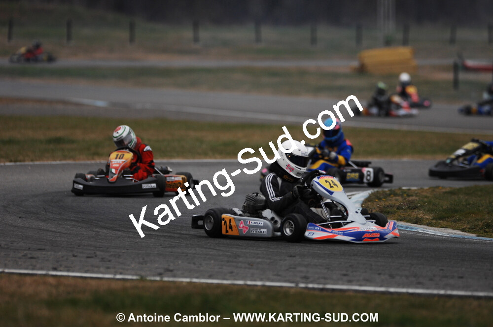 07/03/2010 : 1ère manche du Championnat du Sud 2010 à Lavelanet (photos Antoine Camblor) 2010 — karting