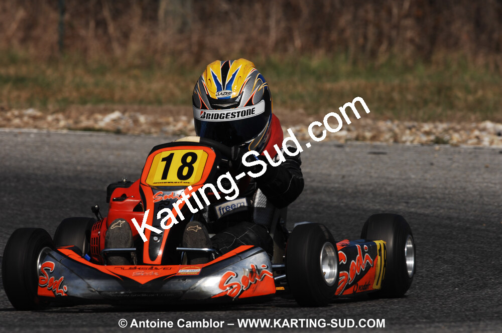 07/03/2010 : 1ère manche du Championnat du Sud 2010 à Lavelanet (photos Antoine Camblor) 2010 — karting
