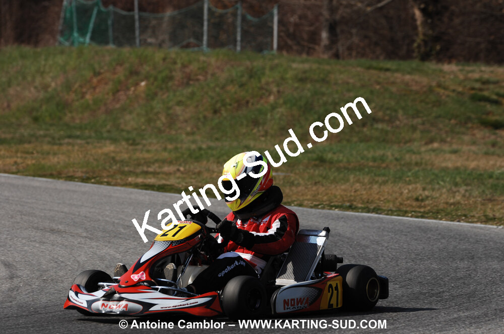 07/03/2010 : 1ère manche du Championnat du Sud 2010 à Lavelanet (photos Antoine Camblor) 2010 — karting
