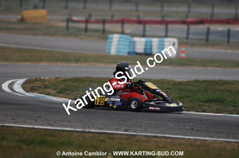 07/03/2010 : 1ère manche du Championnat du Sud 2010 à Lavelanet (photos Antoine Camblor) 2010 — karting