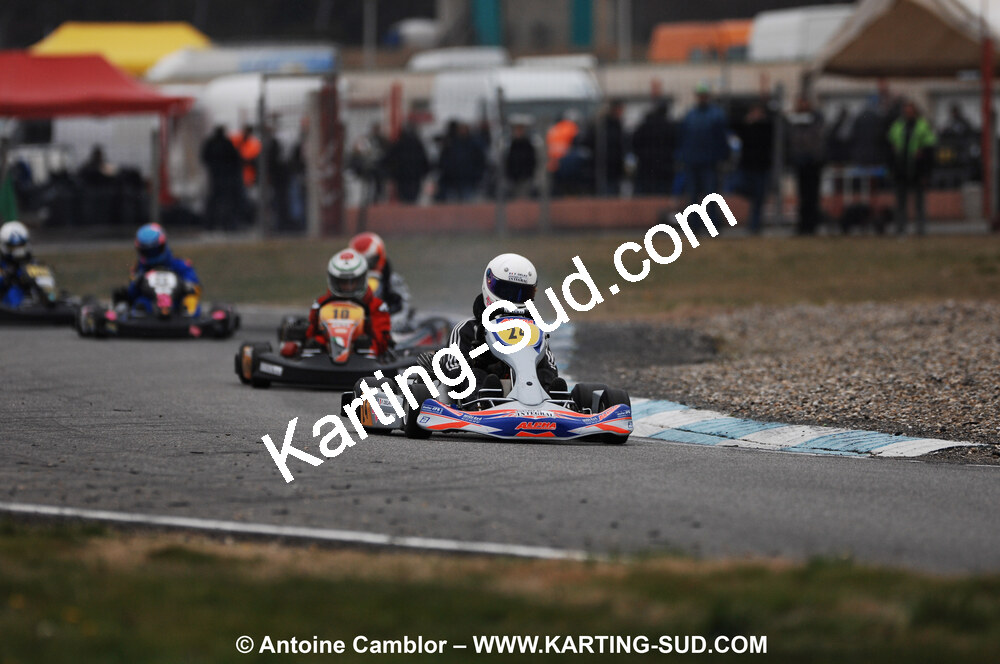 07/03/2010 : 1ère manche du Championnat du Sud 2010 à Lavelanet (photos Antoine Camblor) 2010 — karting