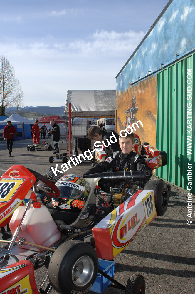 07/03/2010 : 1ère manche du Championnat du Sud 2010 à Lavelanet (photos Antoine Camblor) 2010 — karting