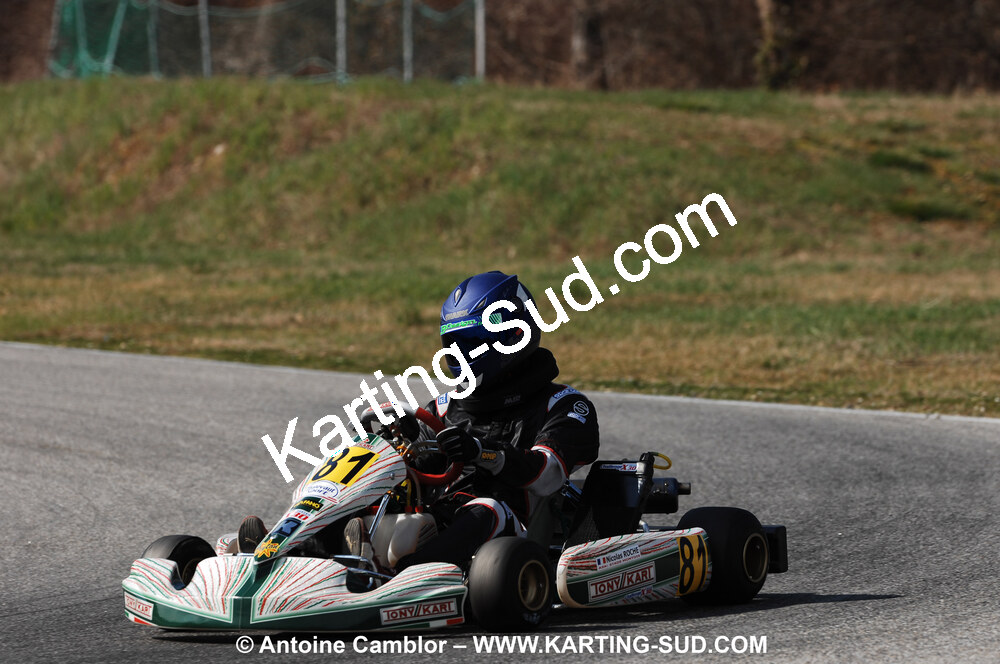 07/03/2010 : 1ère manche du Championnat du Sud 2010 à Lavelanet (photos Antoine Camblor) 2010 — karting