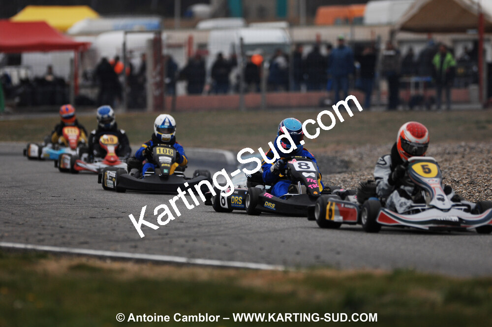 07/03/2010 : 1ère manche du Championnat du Sud 2010 à Lavelanet (photos Antoine Camblor) 2010 — karting