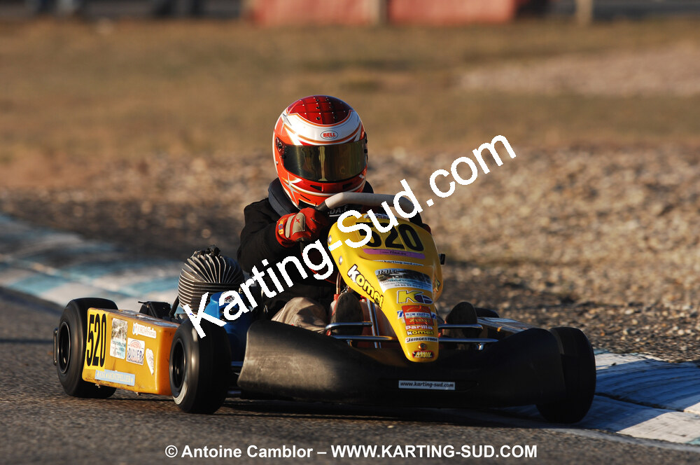 07/03/2010 : 1ère manche du Championnat du Sud 2010 à Lavelanet (photos Antoine Camblor) 2010 — karting