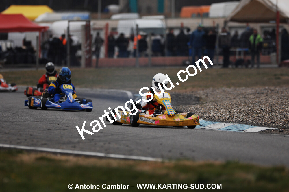 07/03/2010 : 1ère manche du Championnat du Sud 2010 à Lavelanet (photos Antoine Camblor) 2010 — karting