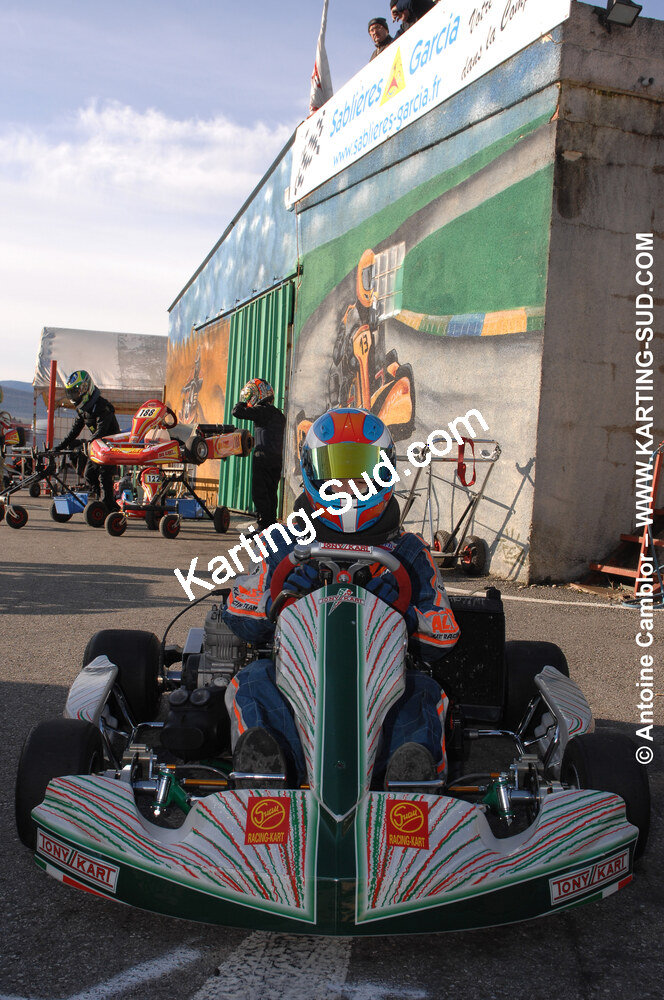 07/03/2010 : 1ère manche du Championnat du Sud 2010 à Lavelanet (photos Antoine Camblor) 2010 — karting