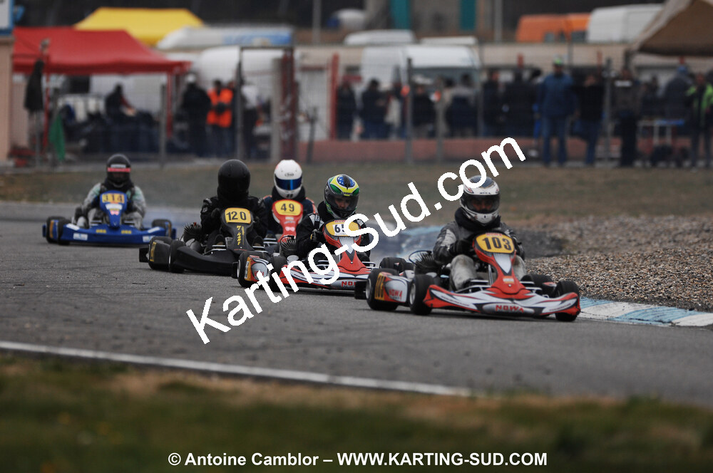 07/03/2010 : 1ère manche du Championnat du Sud 2010 à Lavelanet (photos Antoine Camblor) 2010 — karting