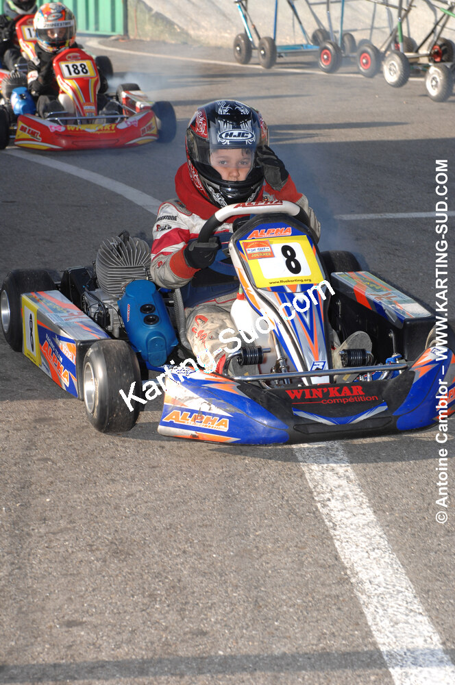 07/03/2010 : 1ère manche du Championnat du Sud 2010 à Lavelanet (photos Antoine Camblor) 2010 — karting