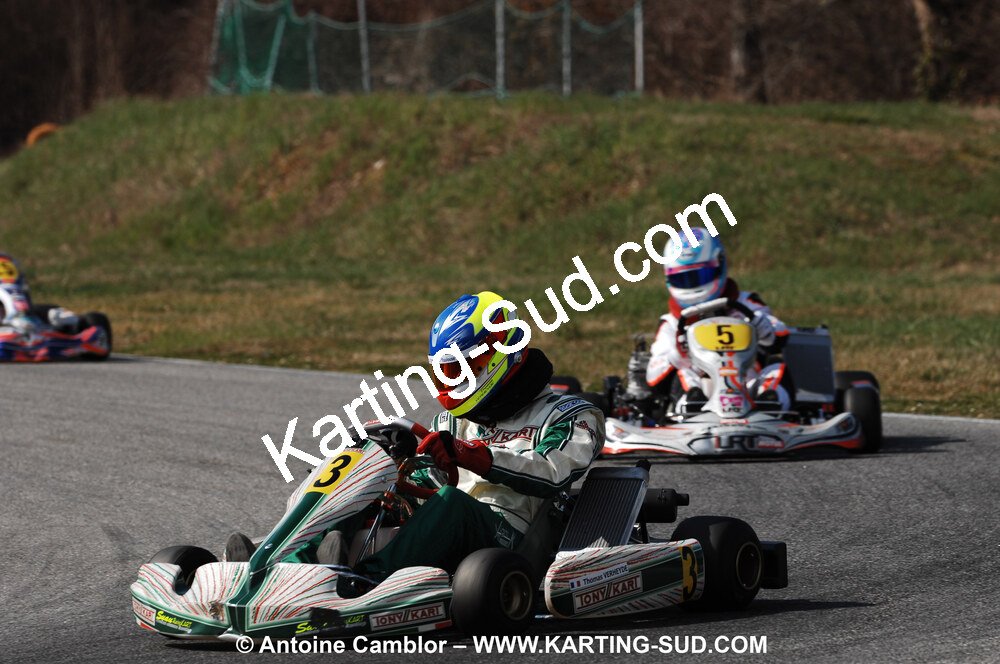 07/03/2010 : 1ère manche du Championnat du Sud 2010 à Lavelanet (photos Antoine Camblor) 2010 — karting