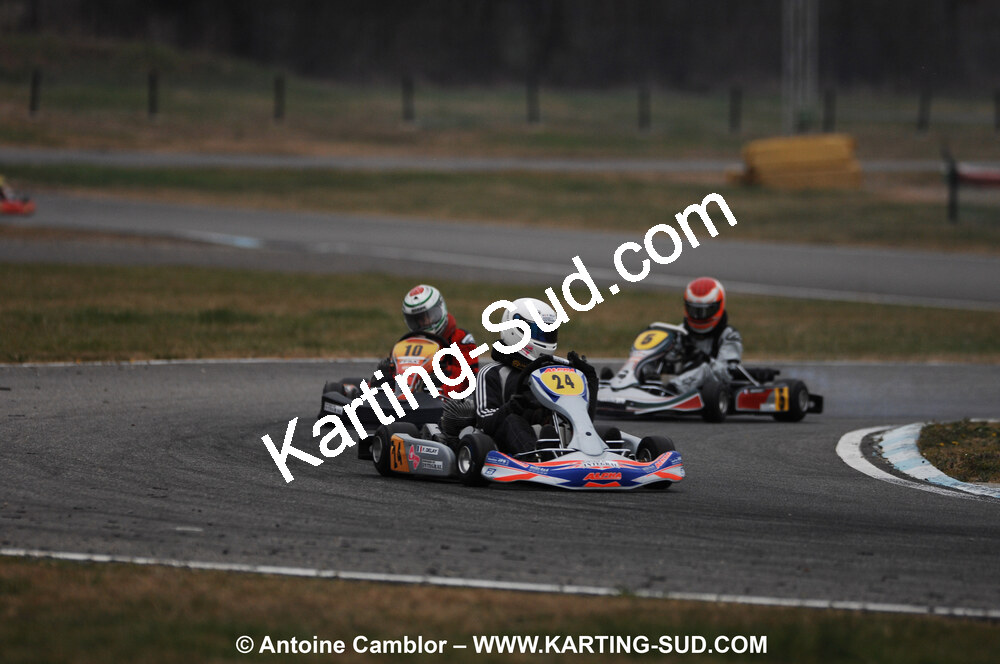 07/03/2010 : 1ère manche du Championnat du Sud 2010 à Lavelanet (photos Antoine Camblor) 2010 — karting