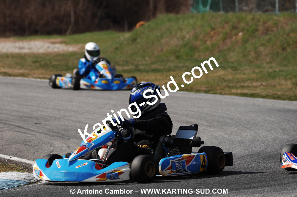 07/03/2010 : 1ère manche du Championnat du Sud 2010 à Lavelanet (photos Antoine Camblor) 2010 — karting