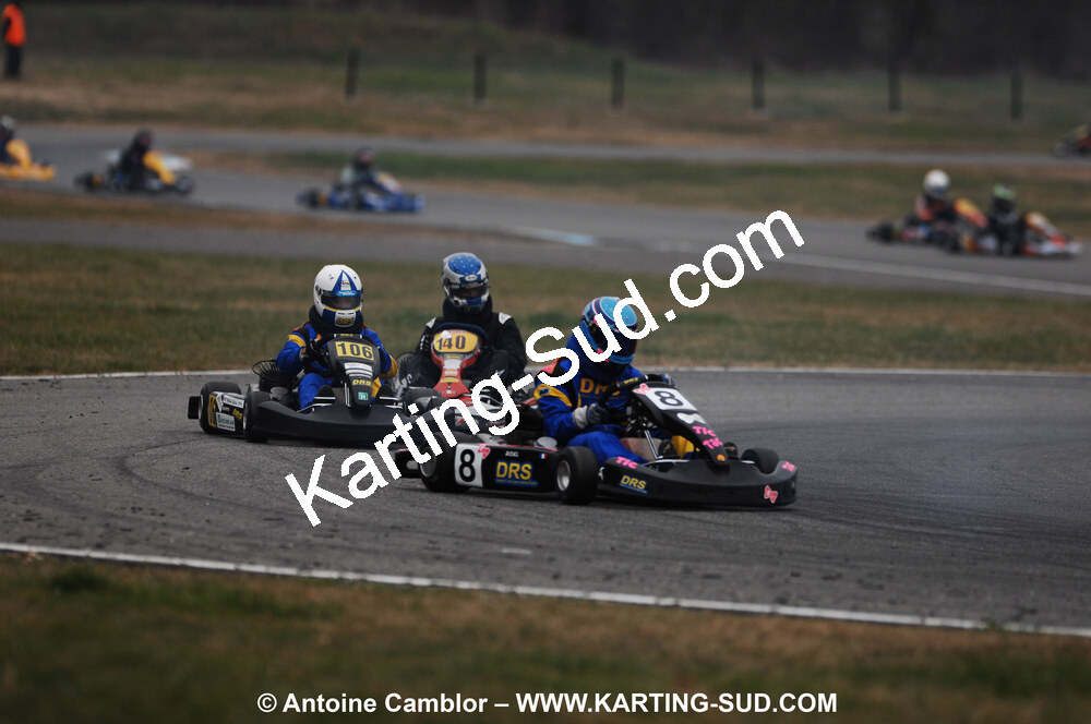 07/03/2010 : 1ère manche du Championnat du Sud 2010 à Lavelanet (photos Antoine Camblor) 2010 — karting
