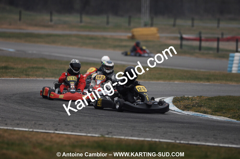 07/03/2010 : 1ère manche du Championnat du Sud 2010 à Lavelanet (photos Antoine Camblor) 2010 — karting