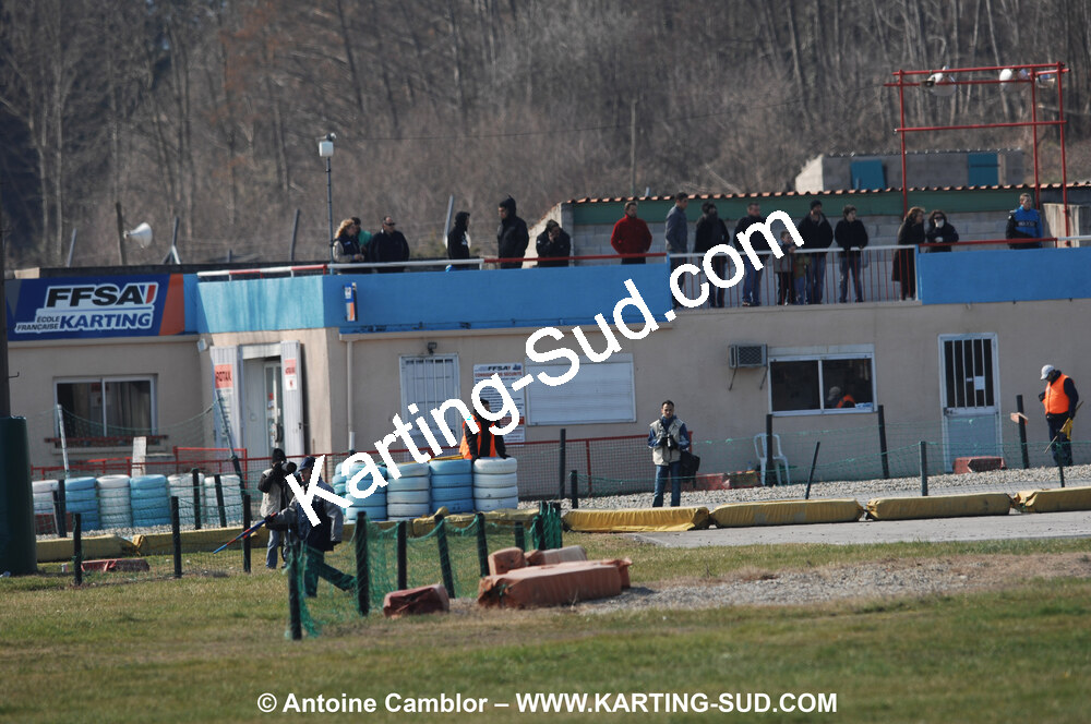 07/03/2010 : 1ère manche du Championnat du Sud 2010 à Lavelanet (photos Antoine Camblor) 2010 — karting