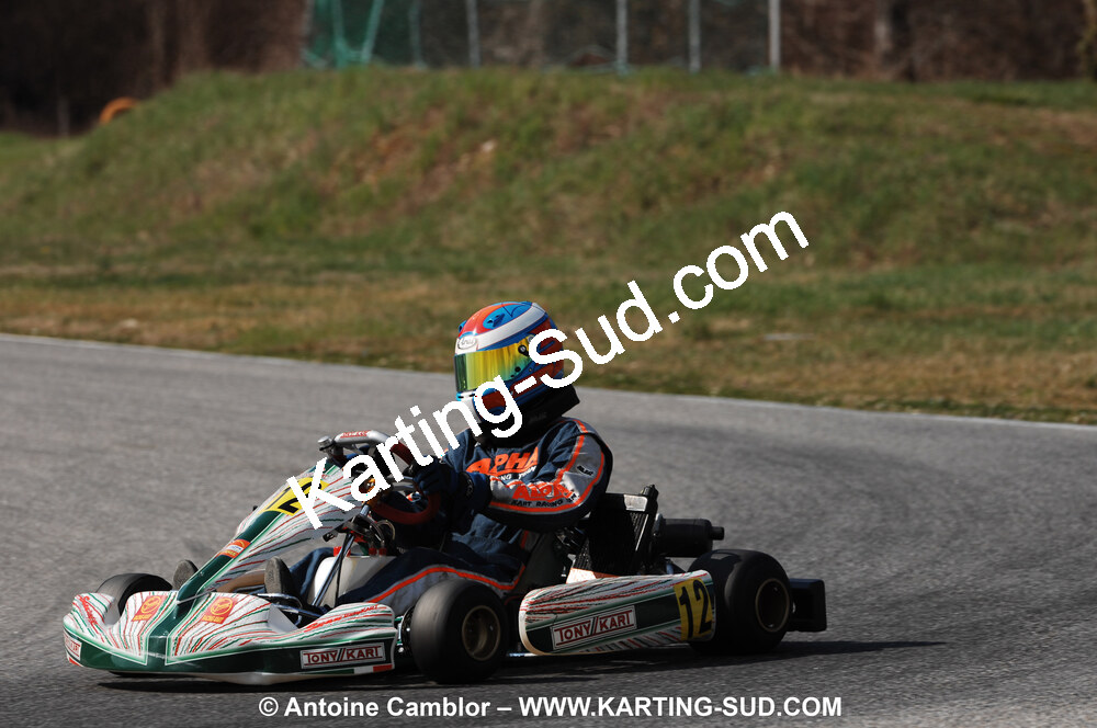 07/03/2010 : 1ère manche du Championnat du Sud 2010 à Lavelanet (photos Antoine Camblor) 2010 — karting