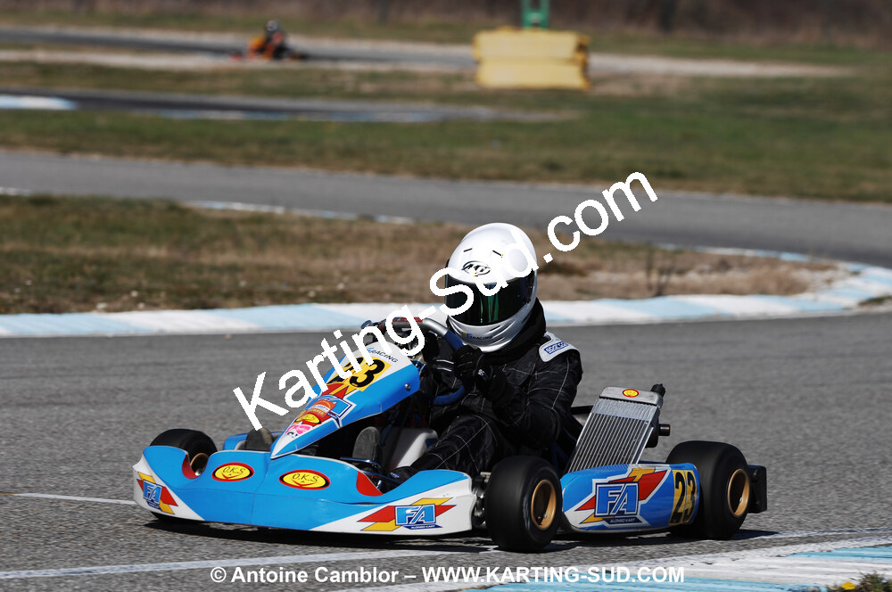 07/03/2010 : 1ère manche du Championnat du Sud 2010 à Lavelanet (photos Antoine Camblor) 2010 — karting